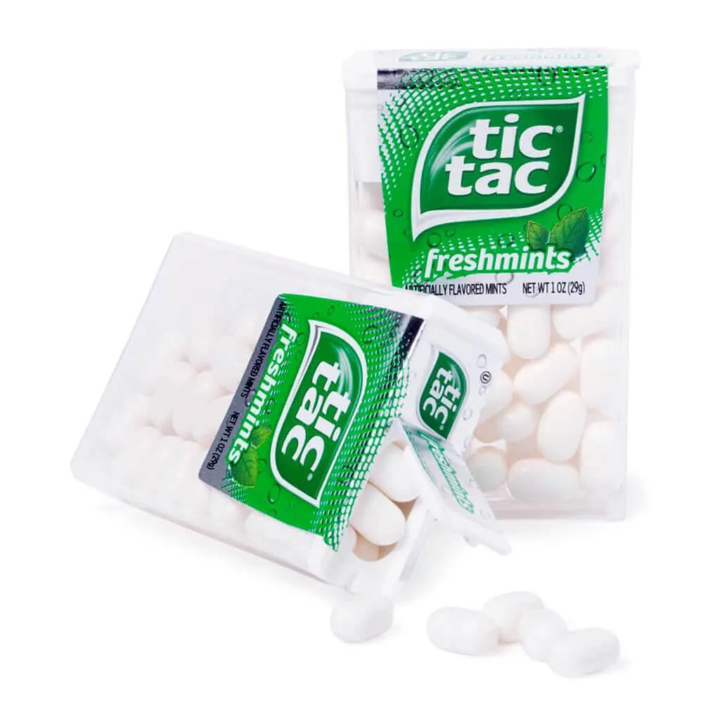 Tic Tac Freshmints Dispensers: 12-Piece Box