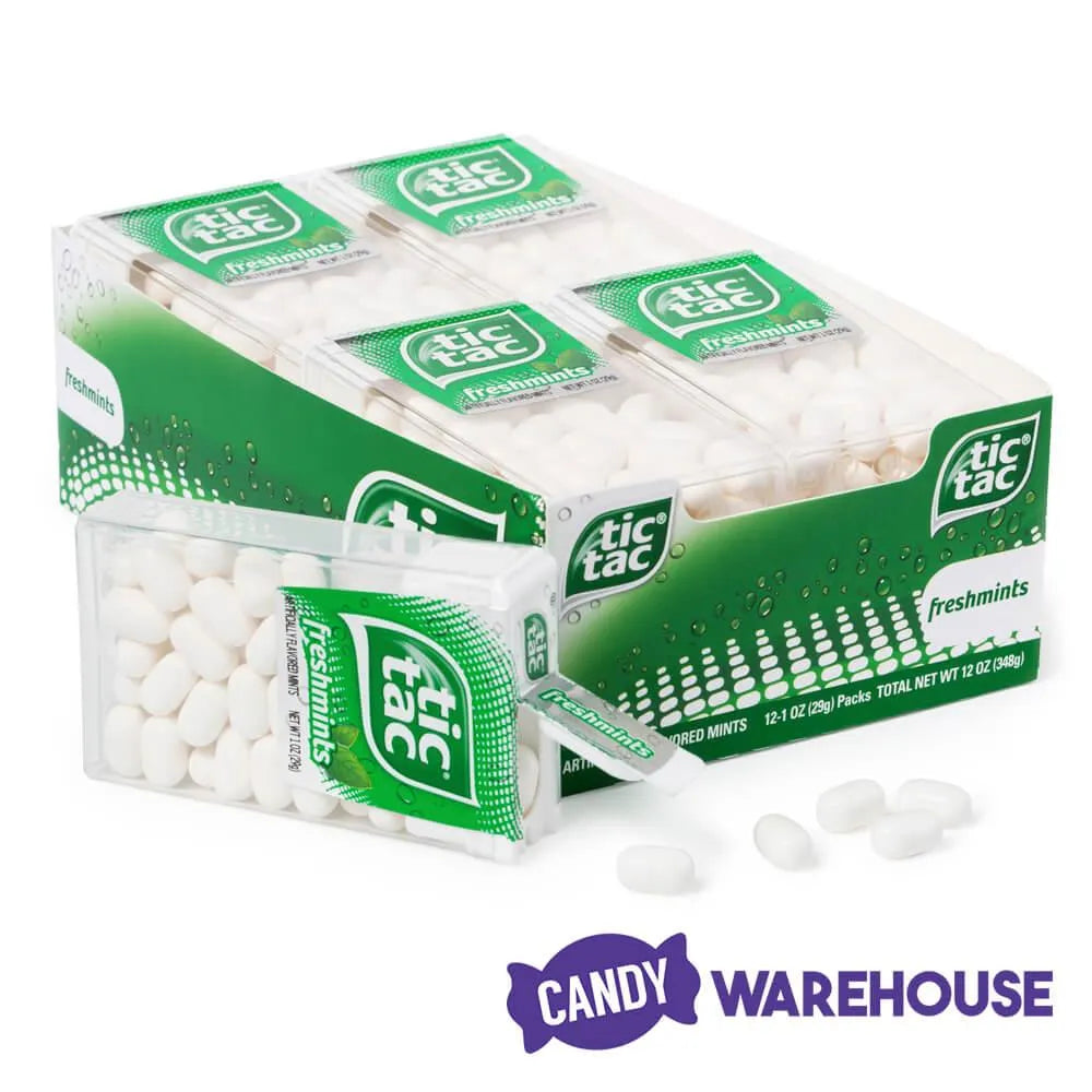 Tic Tac Freshmints Dispensers: 12-Piece Box