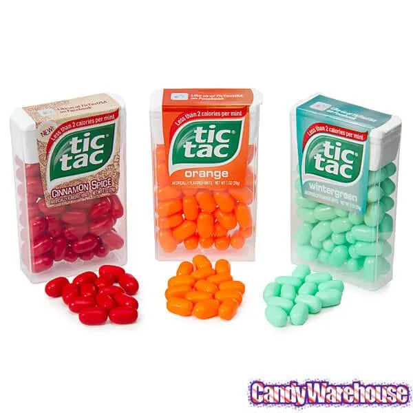 Tic Tac Mints Big Pack Candy Dispensers: 12-Piece Box