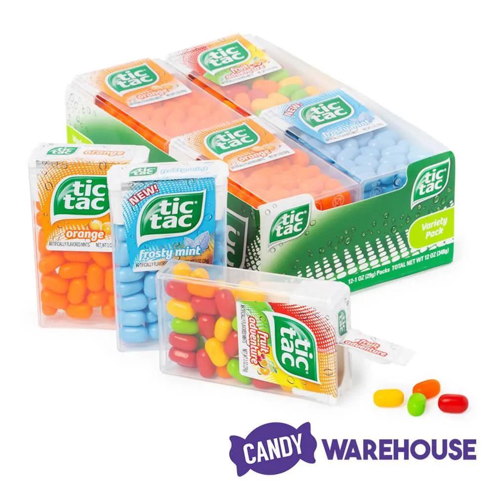 Tic Tac Variety Pack: 12-Piece Box