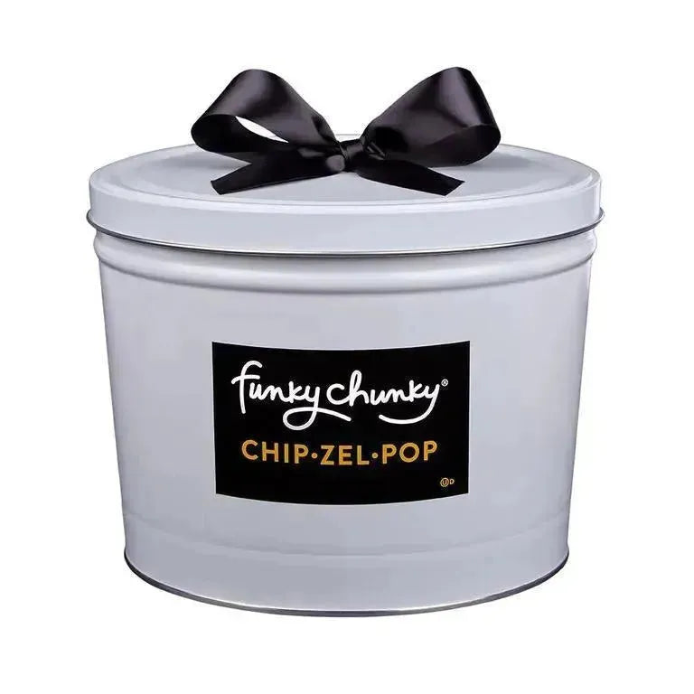 Funky Chunky Chip Zel Pop: 5LB Gift Tin