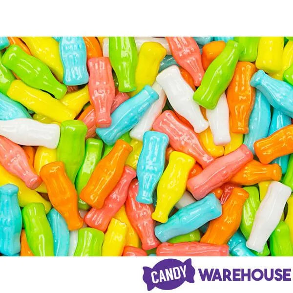 Tiny Candy Soda Bottles: 5LB Bag