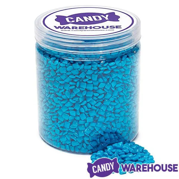 Tiny Chicle Squares Chewing Gum - Blue: 1.5LB Jar