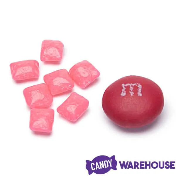 Tiny Chicle Squares Chewing Gum - Pink: 1.5LB Jar