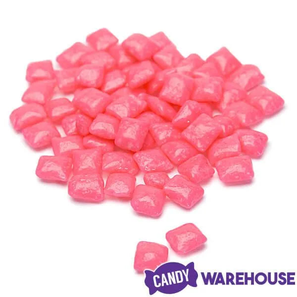 Tiny Chicle Squares Chewing Gum - Pink: 1.5LB Jar