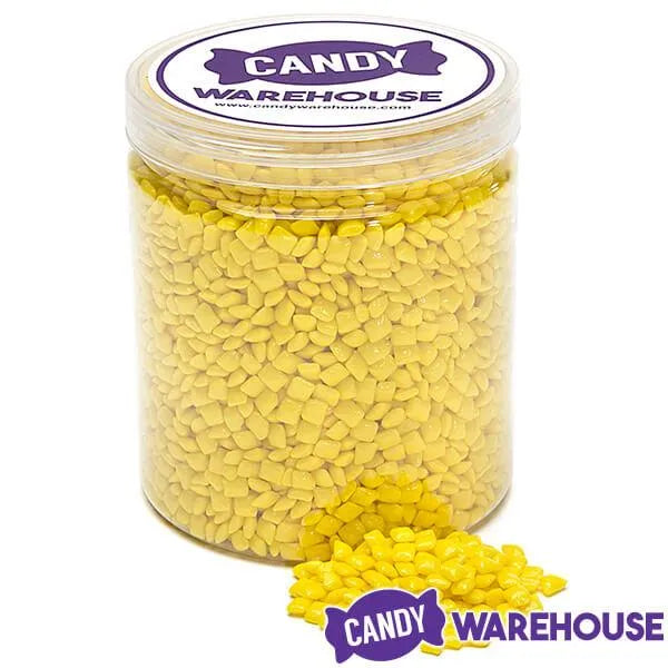 Tiny Chicle Squares Chewing Gum - Yellow: 1.5LB Jar