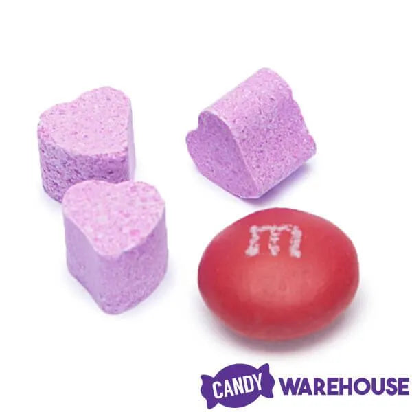 Tiny Sugar Candy Hearts - Purple: 1.5LB Jar