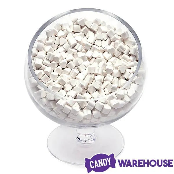 Tiny Sugar Candy Hearts - White: 1.5LB Jar