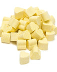 Tiny Sugar Candy Hearts - Yellow: 1.5LB Jar