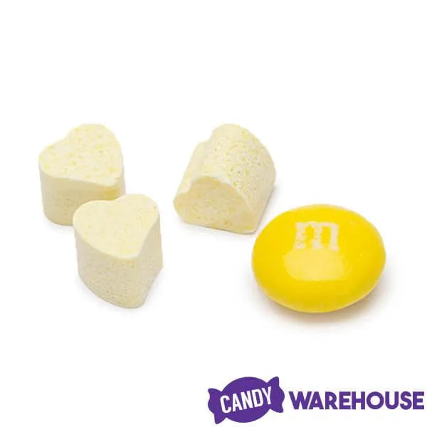 Tiny Sugar Candy Hearts - Yellow: 1.5LB Jar