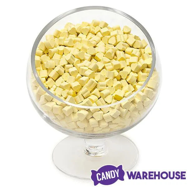 Tiny Sugar Candy Hearts - Yellow: 1.5LB Jar