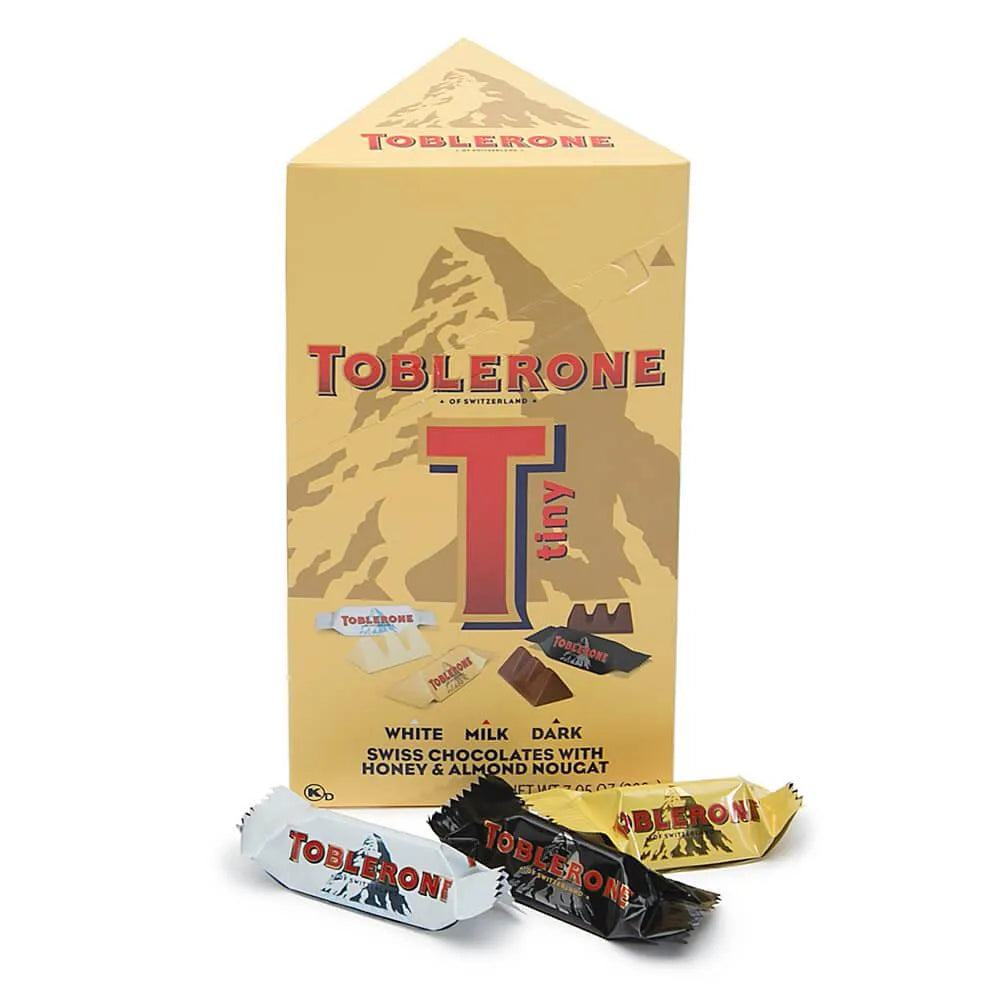 Toblerone Assorted Tiny Chocolates: 7-Ounce Box