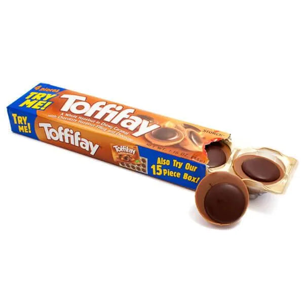 Toffifay 4 Piece Candy Packs: 21-Piece Box