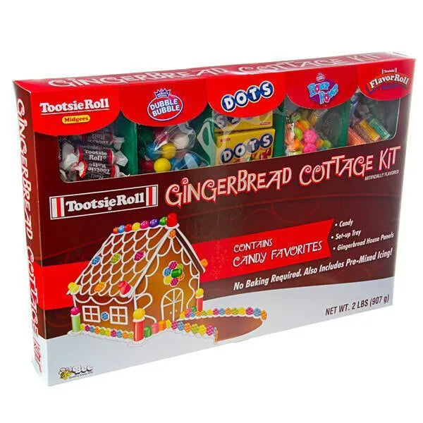 Tootsie Candy Gingerbread House Kit