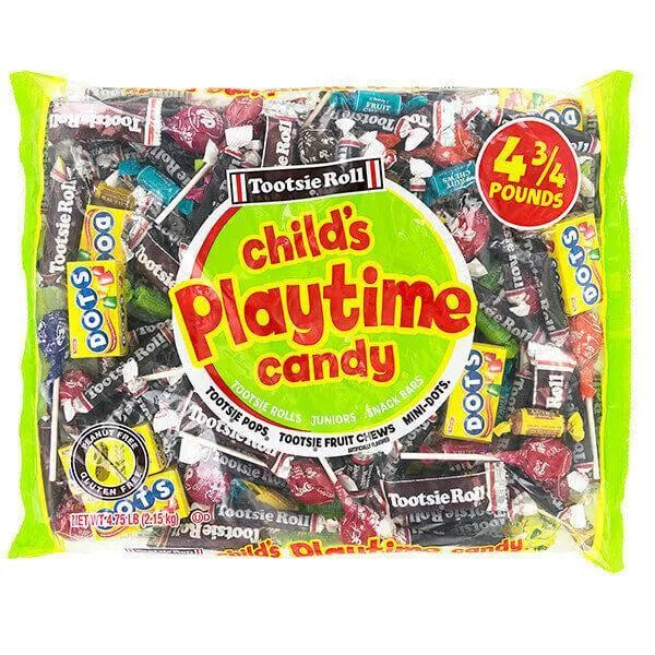 Tootsie Child's Playtime Bulk Candy Assortment: 4.75LB Bag