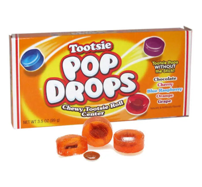 Tootsie Pop Drops Theater Packs: 12-Piece Box