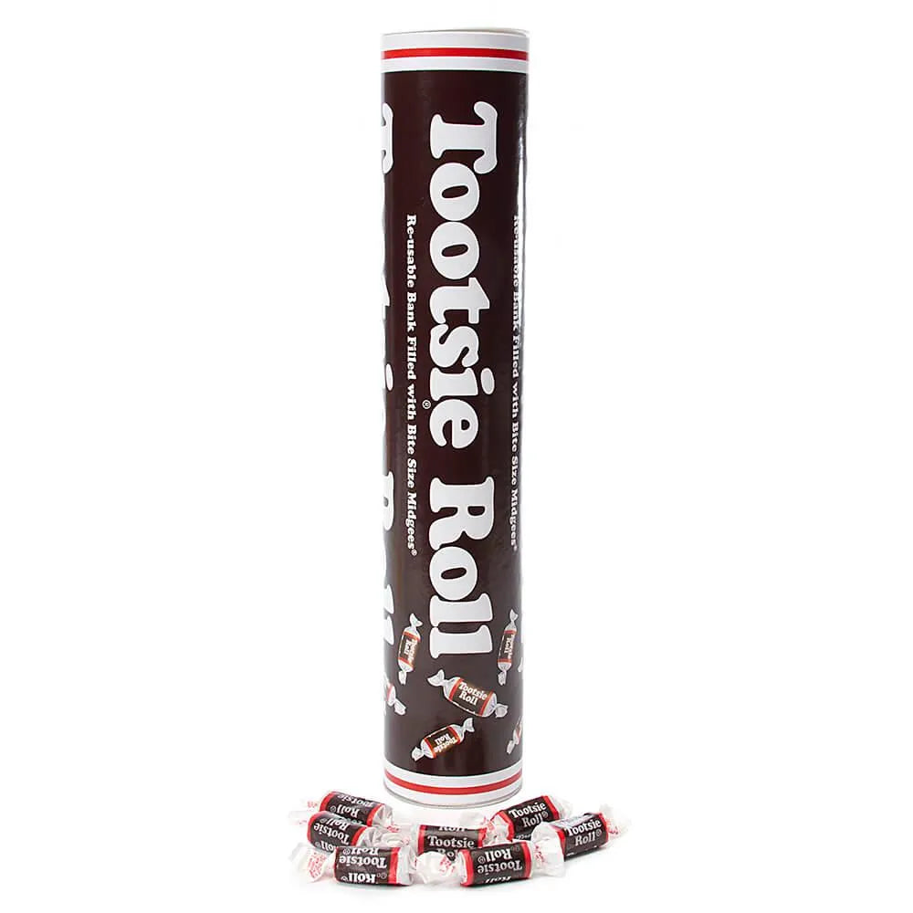 Tootsie Roll Candy 20-Ounce Bank