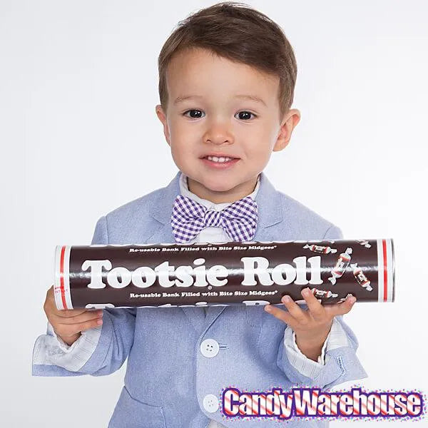 Tootsie Roll Candy 20-Ounce Bank