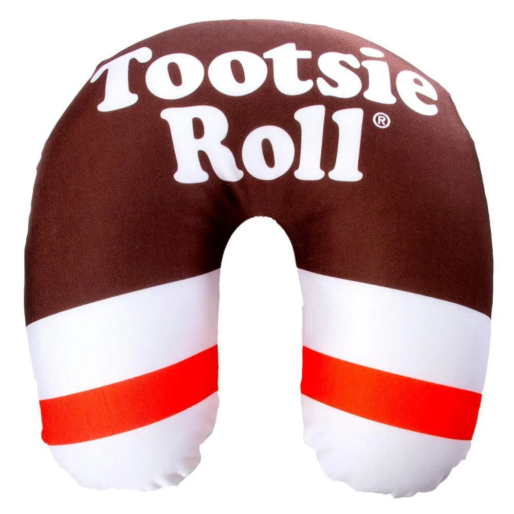 Tootsie Roll Candy Neck Pillow