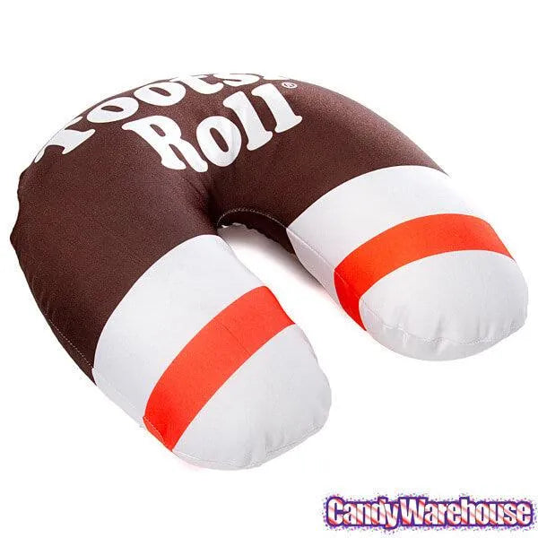 Tootsie Roll Candy Neck Pillow