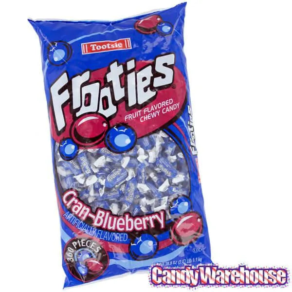 Tootsie Roll Frooties Candy - Cran-Blueberry: 360-Piece Bag