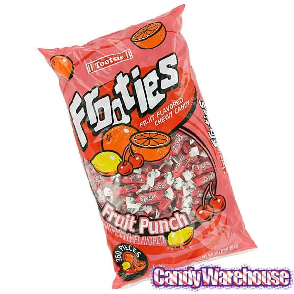 Tootsie Roll Frooties Candy - Fruit Punch: 360-Piece Bag