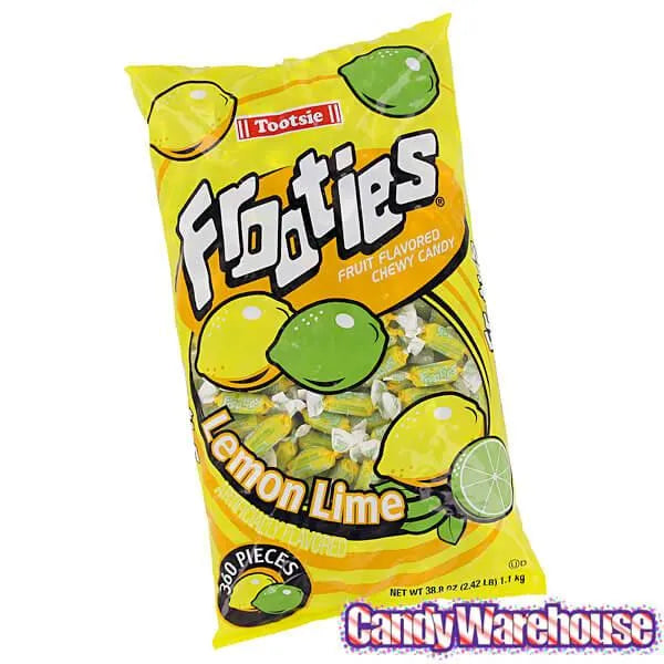 Tootsie Roll Frooties Candy - Lemon Lime: 360-Piece Bag