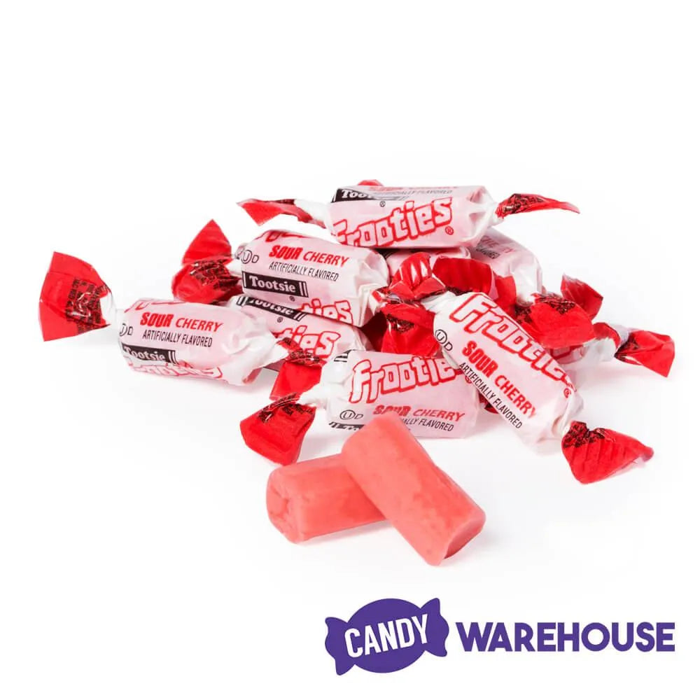 Tootsie Roll Frooties Candy - Sour Cherry: 360-Piece Bag