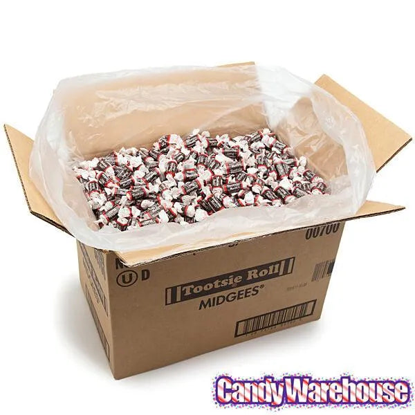 Tootsie Roll Midgees Candy: 30LB Case