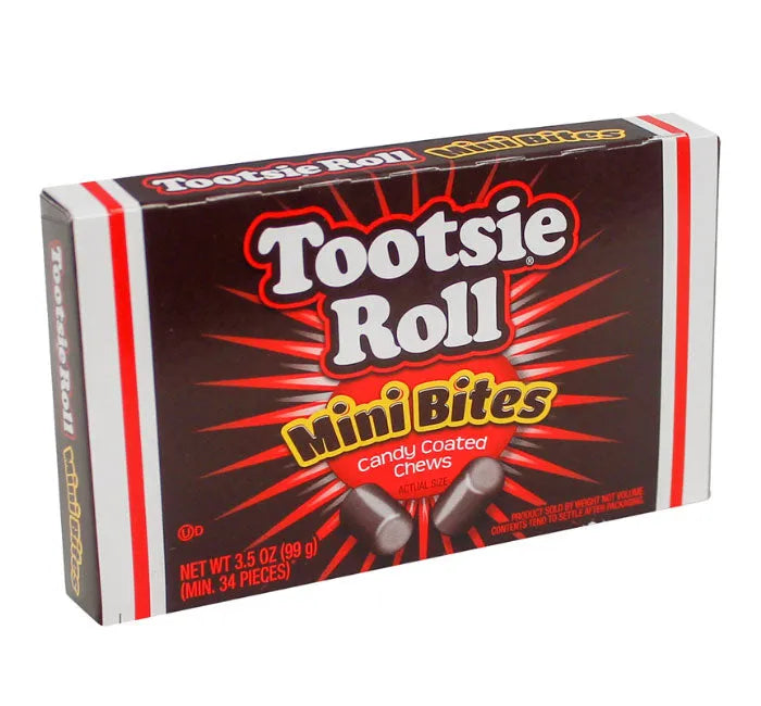 Tootsie Roll Mini Bites Theater Boxes: 12-Piece Box