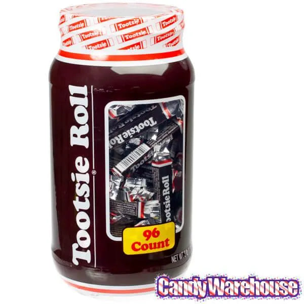 Tootsie Roll Snack Size Candy Bars: 96-Piece Tub