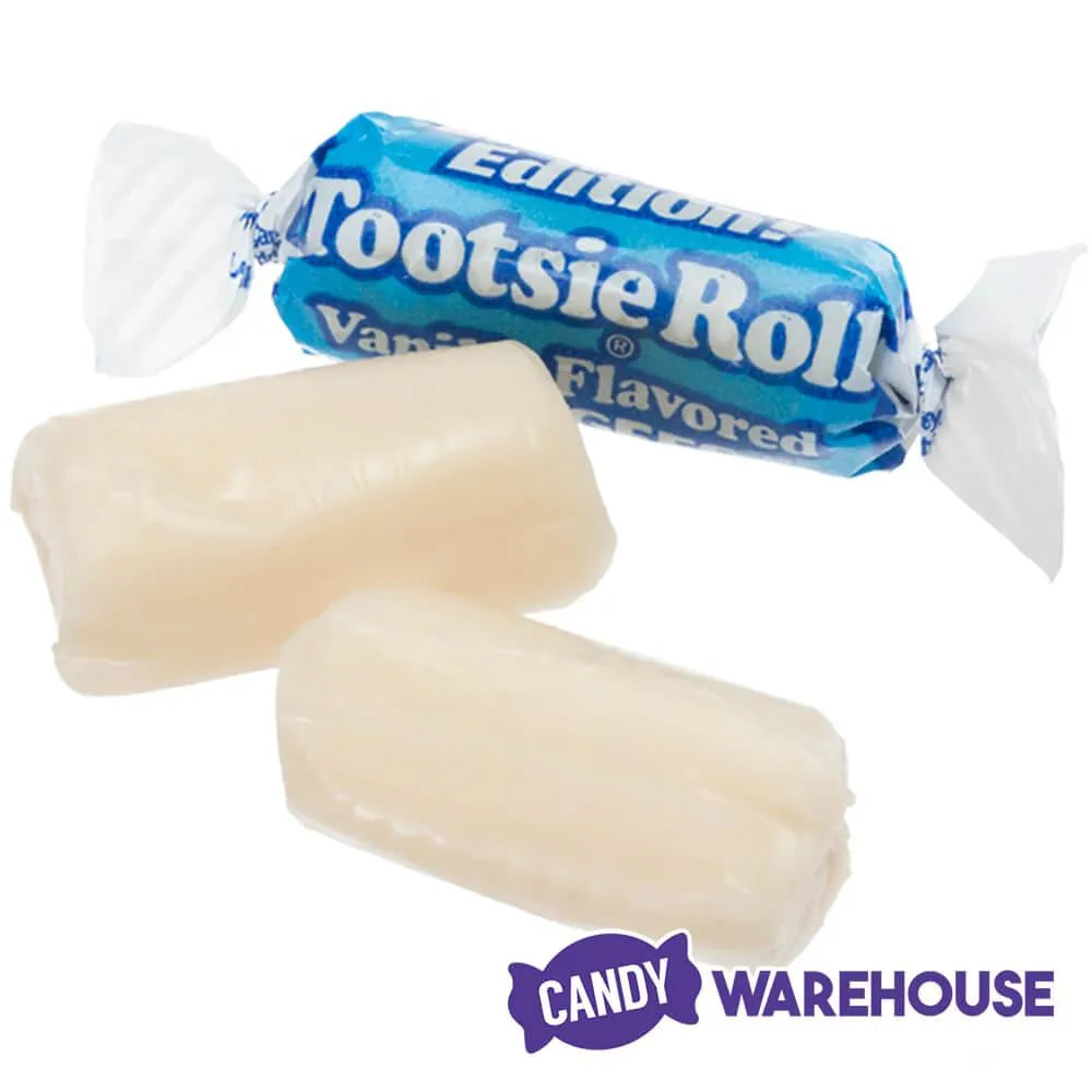 Tootsie Roll Vanilla Flavored Midgees Candy: 1LB Bag