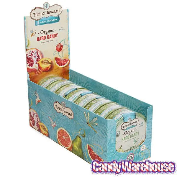 Torie and Howard Hard Candy Tins - D'anjou Pear & Cinnamon: 8-Piece Box