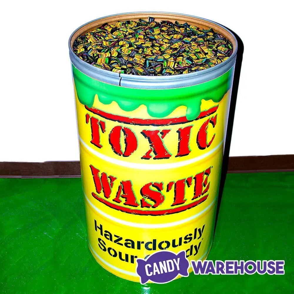 Toxic Waste Sour Candy Packs: 1000-Piece Bag