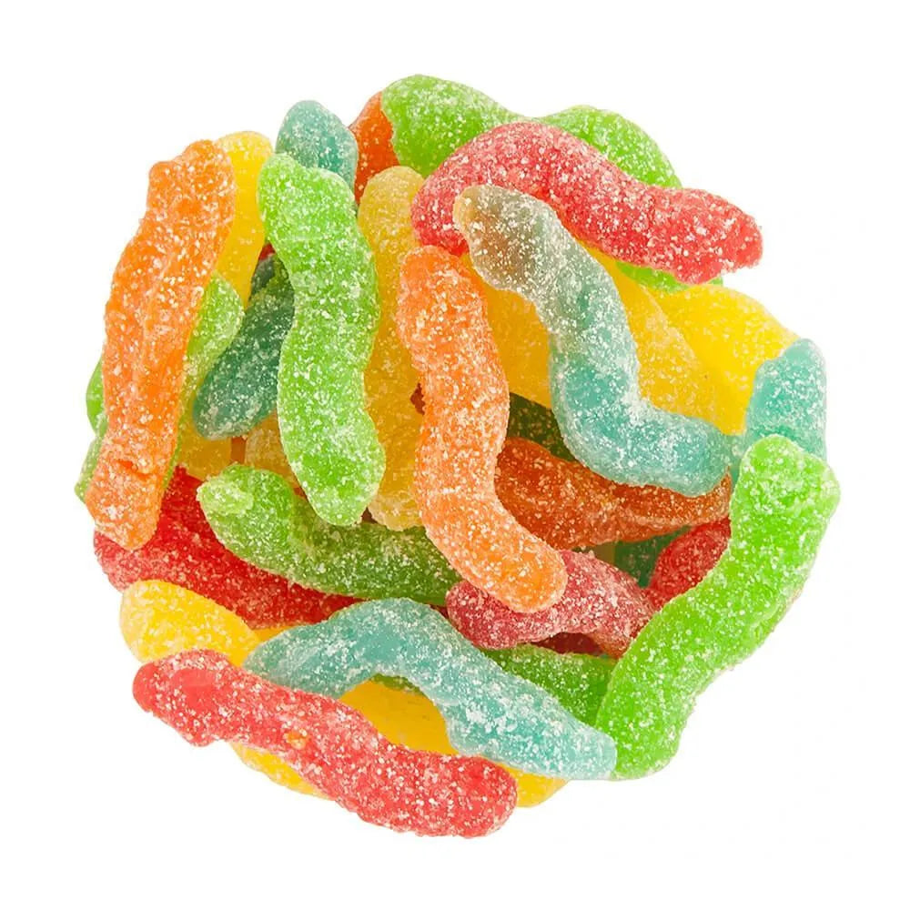 Toxic Waste Sour Gummy Worms: 1KG Bag