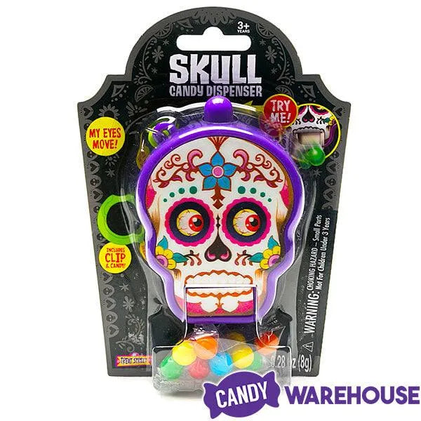 Treat Street Day of the Dead Skull Candy Dispenser