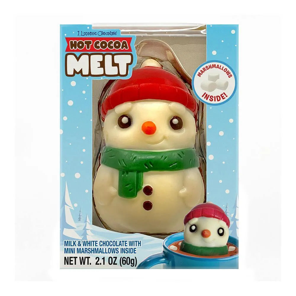 Treat Street Snowman Hot Cocoa Melt: 8-Piece Box