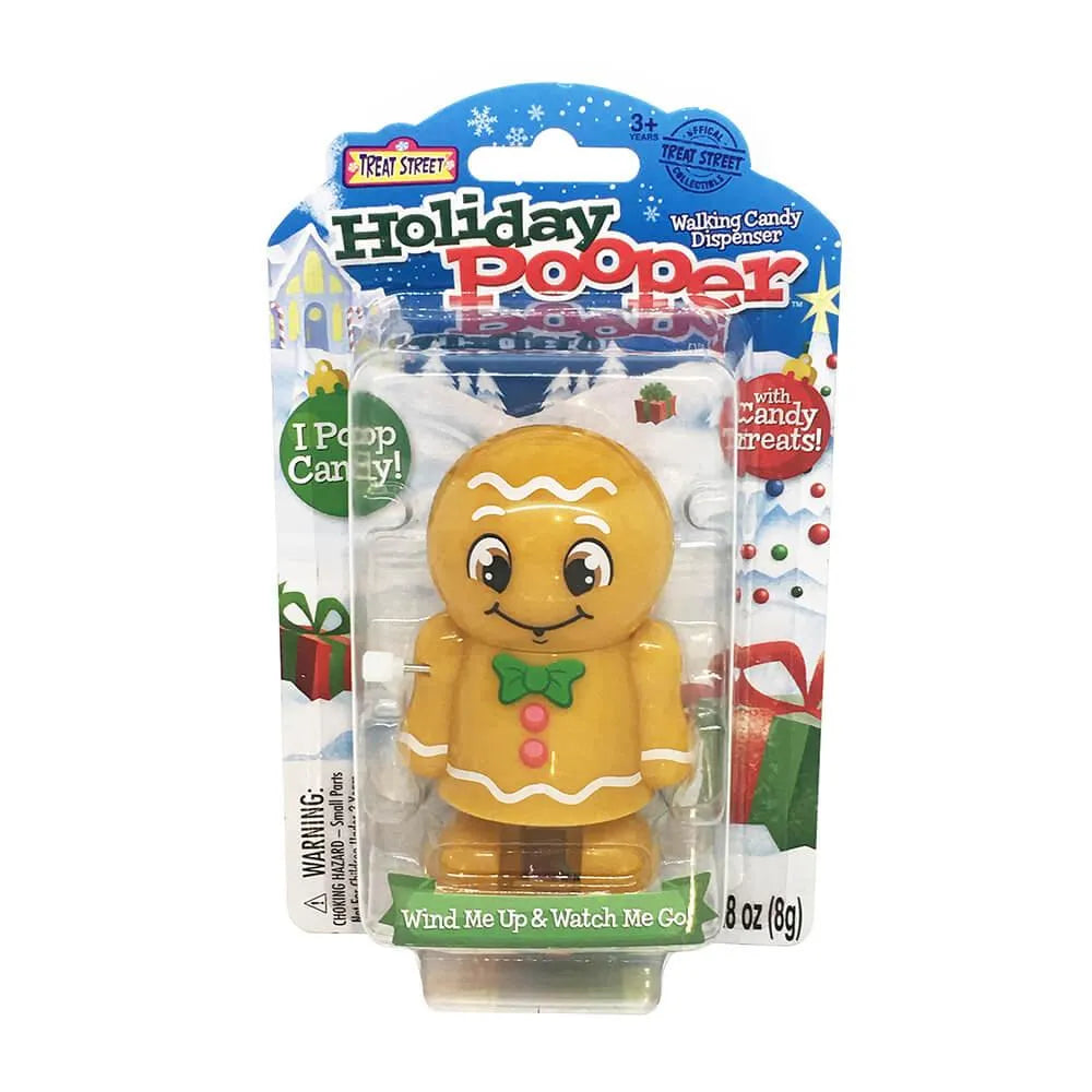 Treat Street Wind-up Holiday Candy Poopers: 8-Piece Set