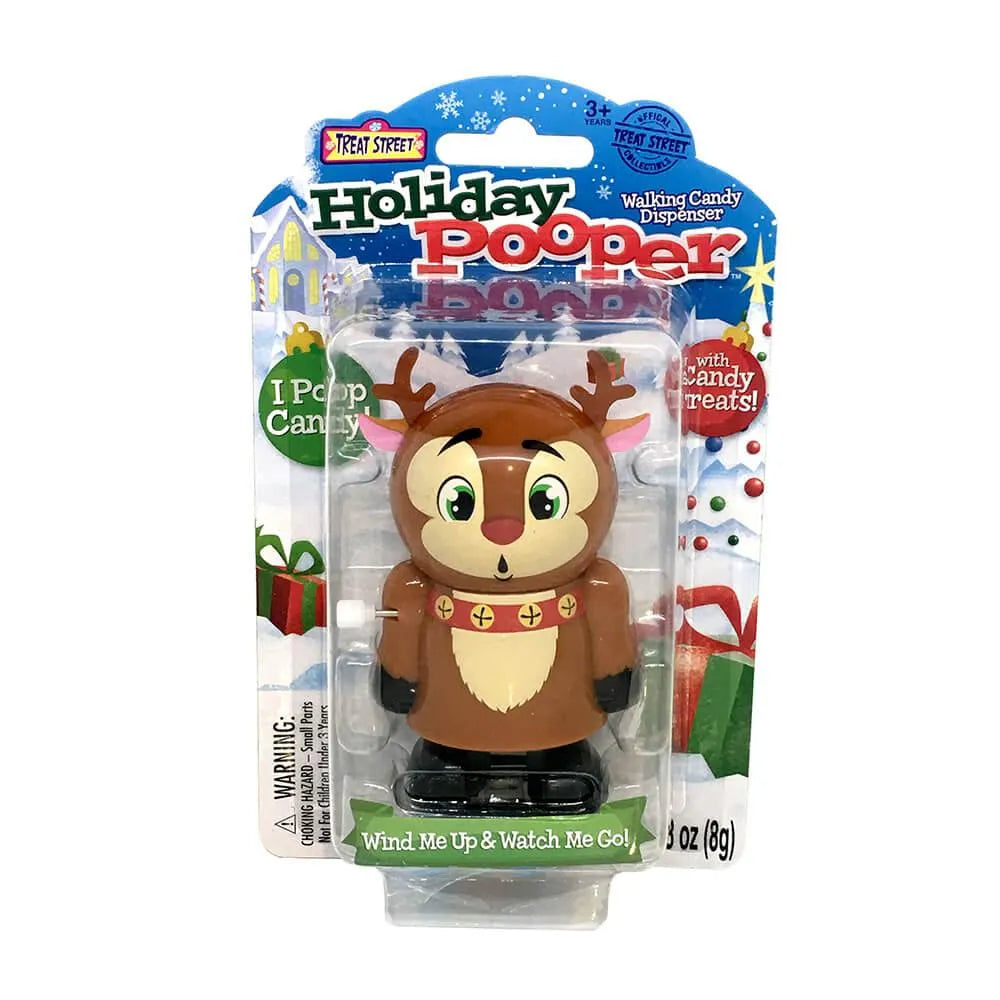 Treat Street Wind-up Holiday Candy Poopers: 8-Piece Set