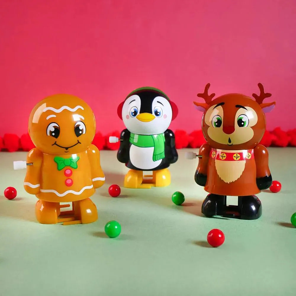 Treat Street Wind-up Holiday Candy Poopers: 8-Piece Set