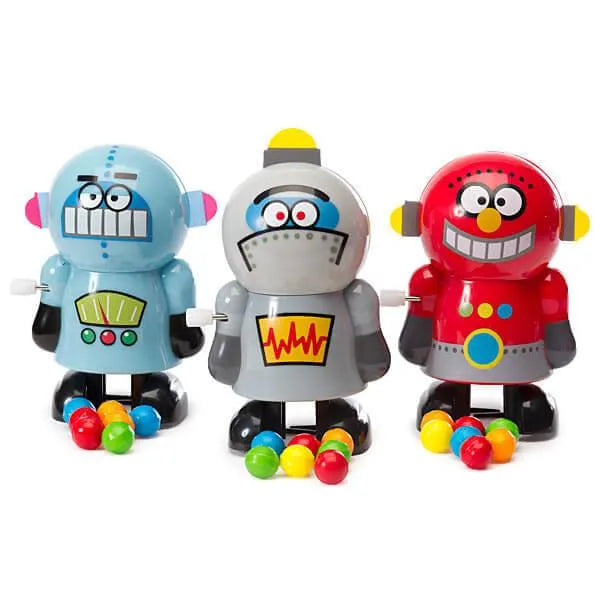 Treat Street Wind-up Robot Candy Poopers: 3-Piece Set