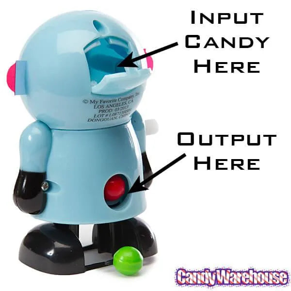 Treat Street Wind-up Robot Candy Poopers: 3-Piece Set