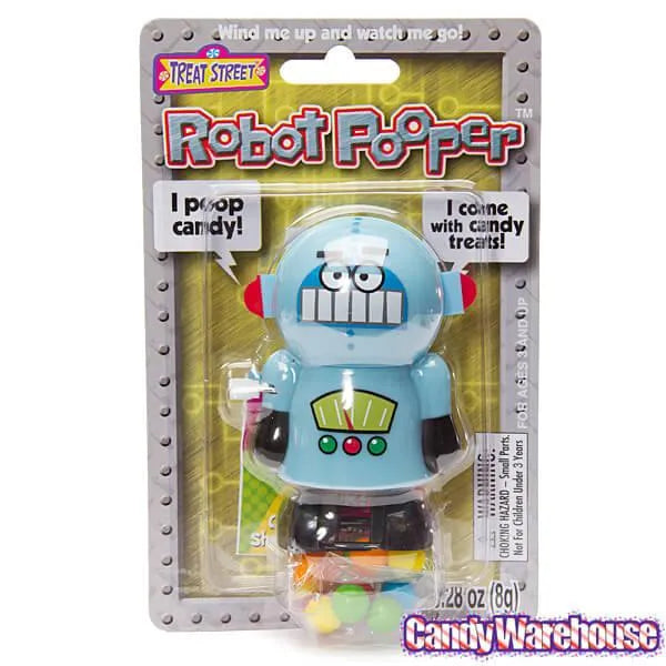 Treat Street Wind-up Robot Candy Poopers: 3-Piece Set