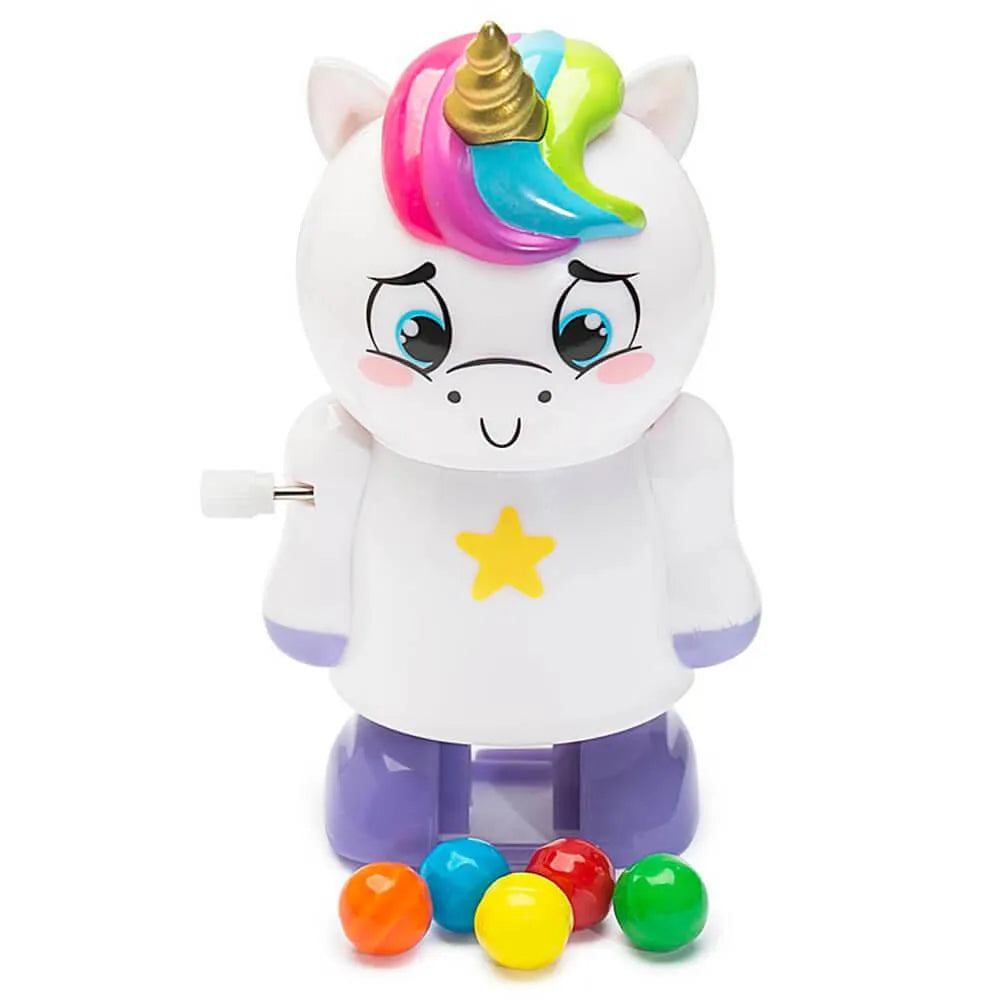 Treat Street Wind-up Unicorn Candy Poopers: 8-Piece Set