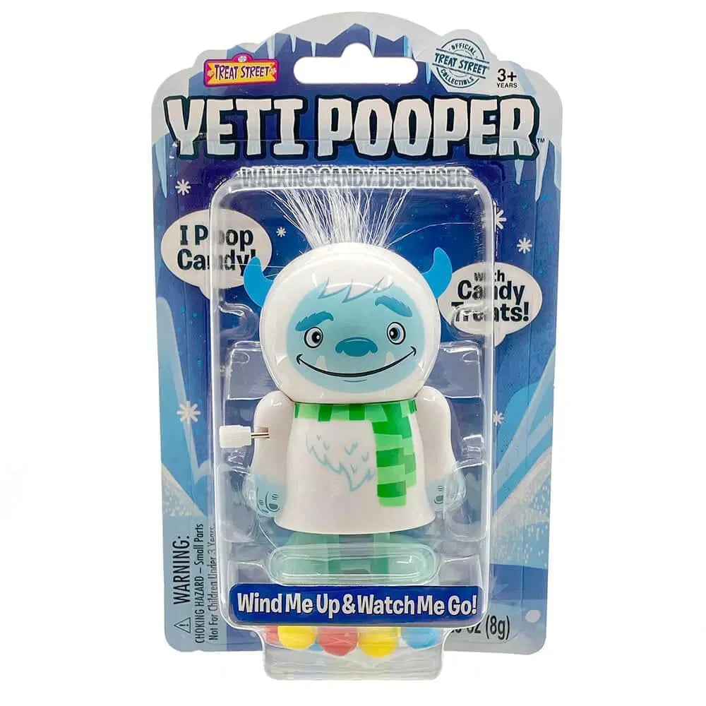 Treat Street Wind-Up Yeti Candy Poopers: 8-Piece Set