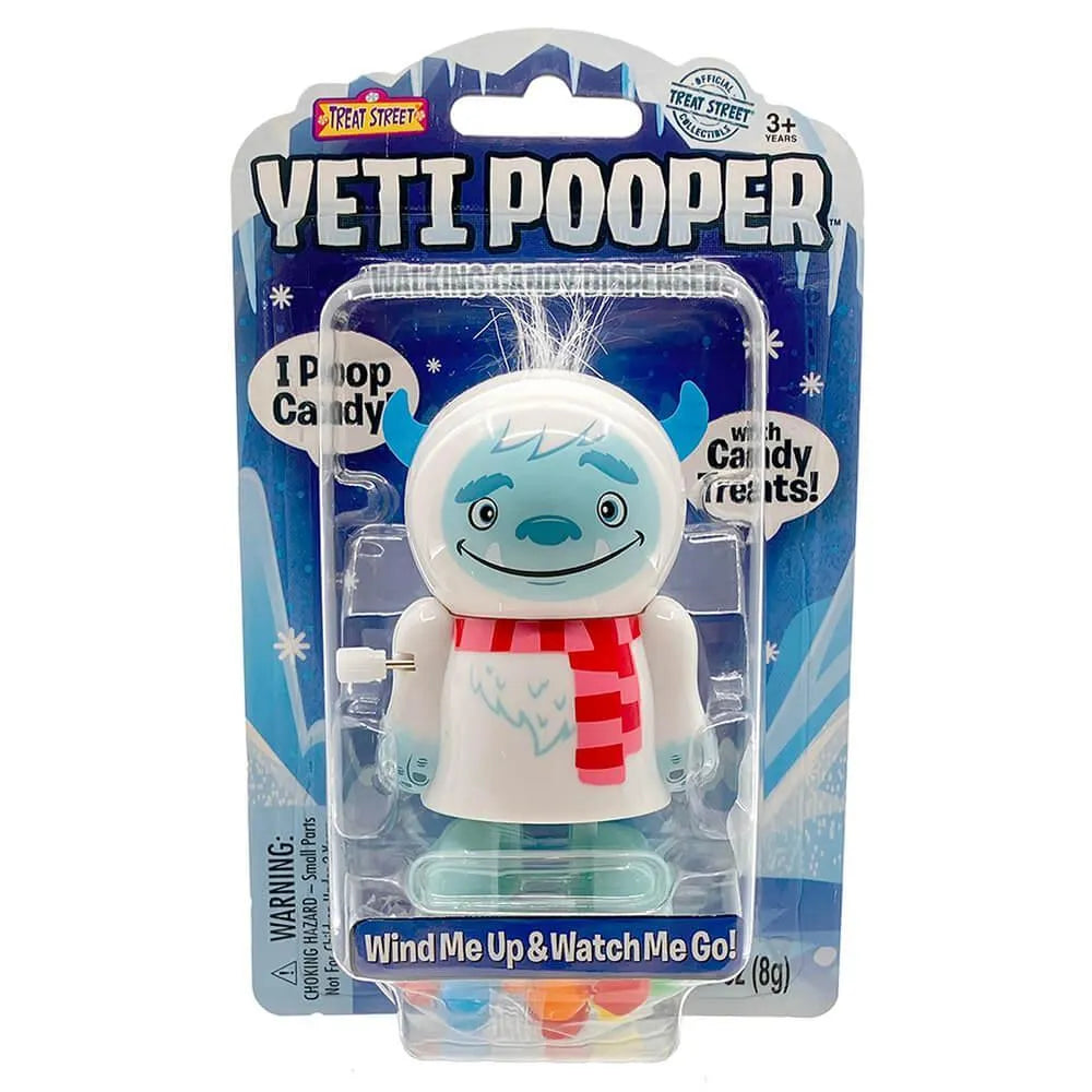 Treat Street Wind-Up Yeti Candy Poopers: 8-Piece Set