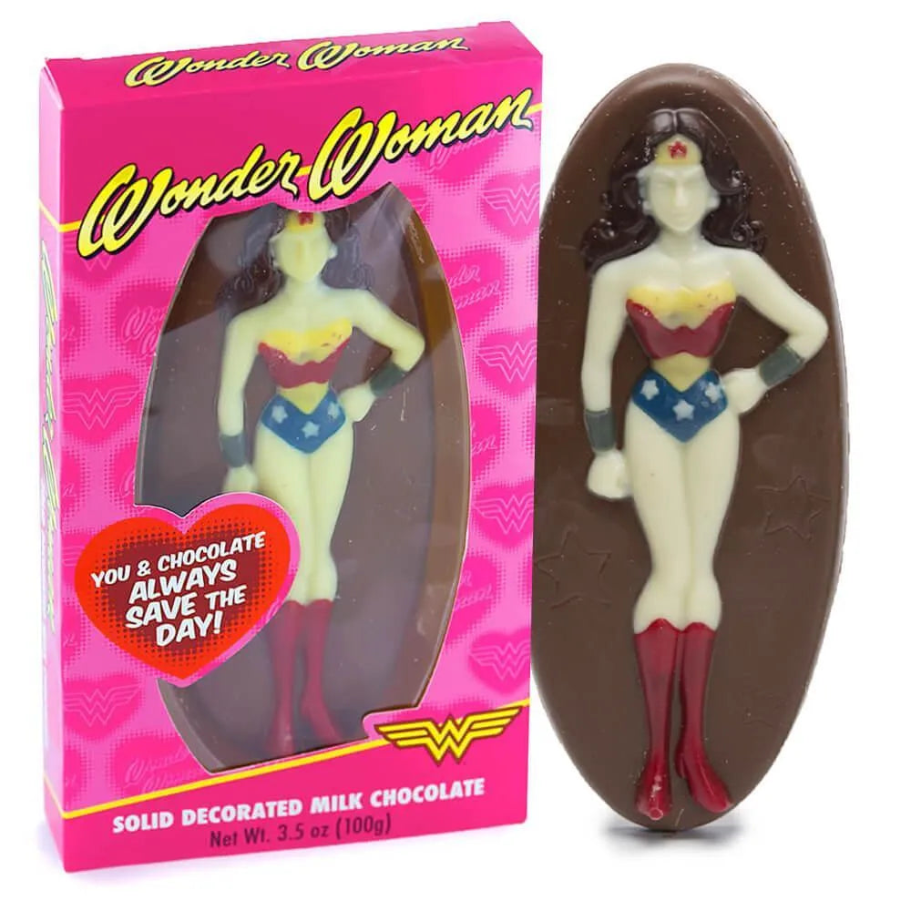 Treat Street Wonder Woman 3.5-Ounce Chocolate Gift Box