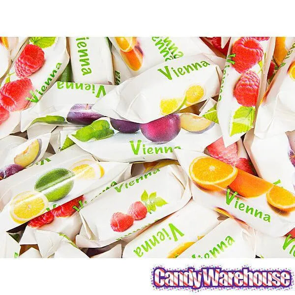 Trefin Vienna Fruit Hard Candy - Assorted: 3KG Bag