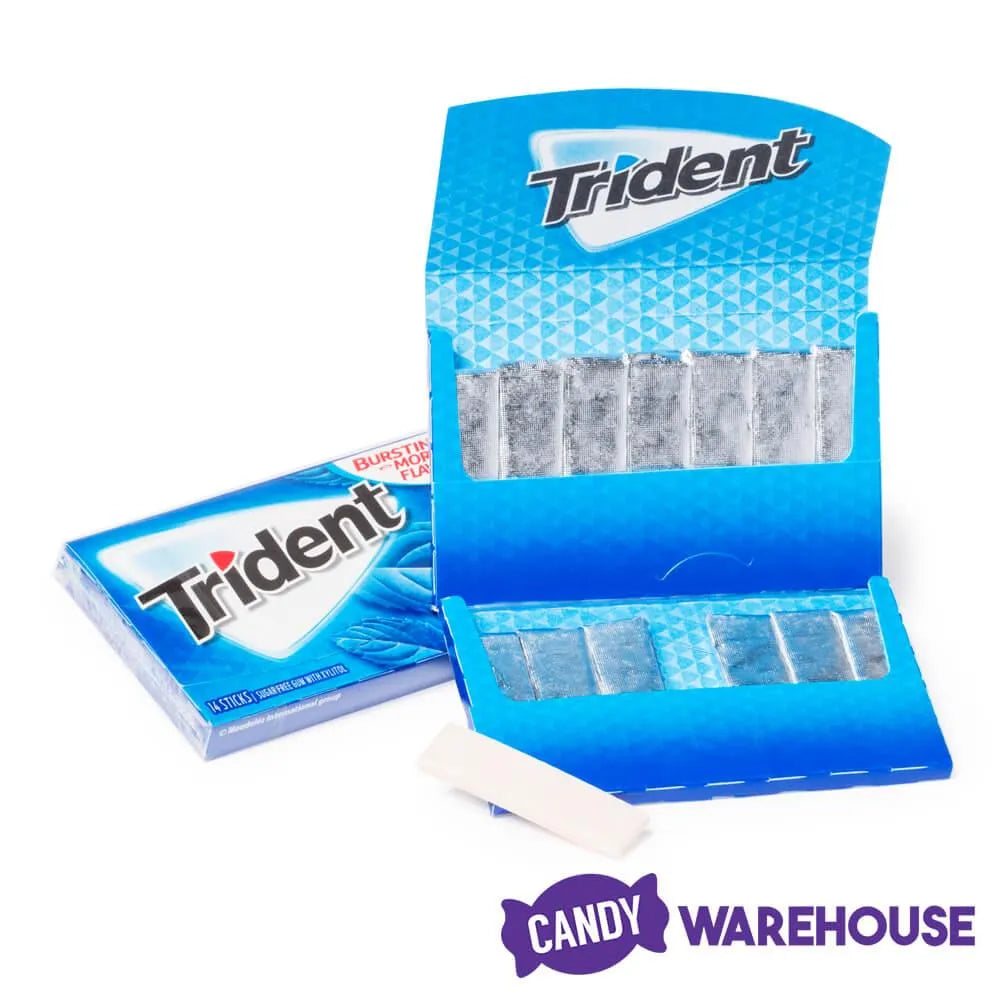 Trident Original Flavor Sugar Free Gum: 15-Piece Box