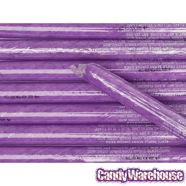 Triple Berry Hard Candy Sticks: 100-Piece Box